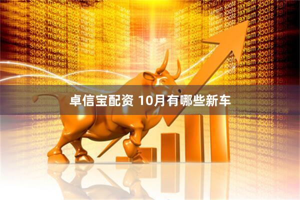 卓信宝配资 10月有哪些新车