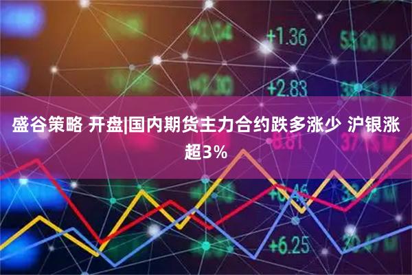 盛谷策略 开盘|国内期货主力合约跌多涨少 沪银涨超3%